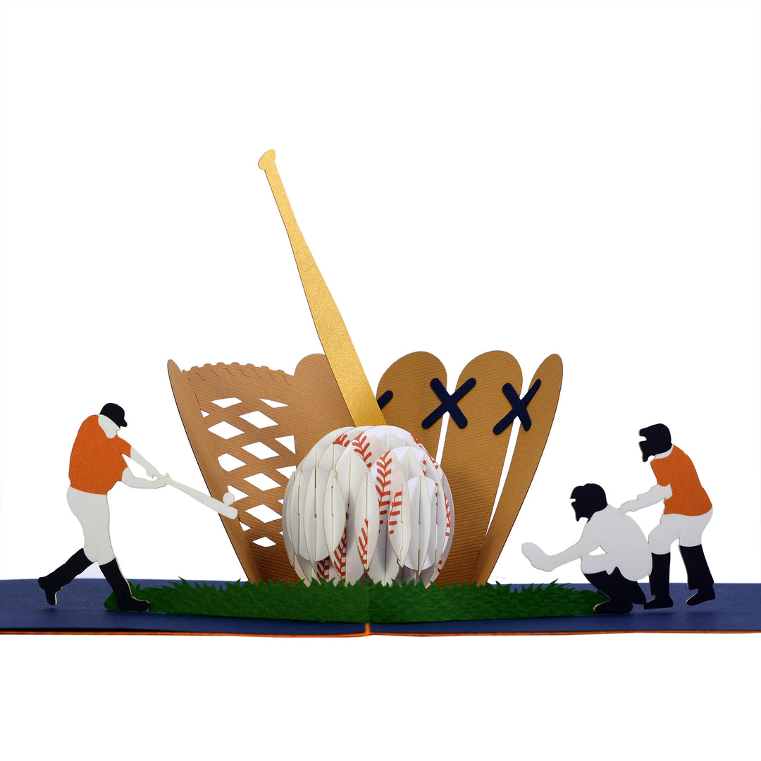 Baseball Pop Up Card