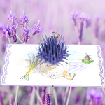 Load image into Gallery viewer, Lavender Pop Up Card