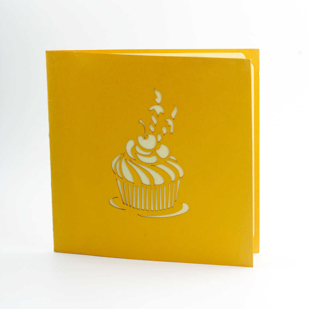 Sweet Cupcake Pop Up Card