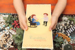 Load image into Gallery viewer, Grandparents with Baby Announcement Pop Up Card
