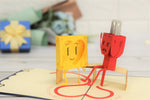 Load image into Gallery viewer, Electric Socket and Plug Pop Up Card
