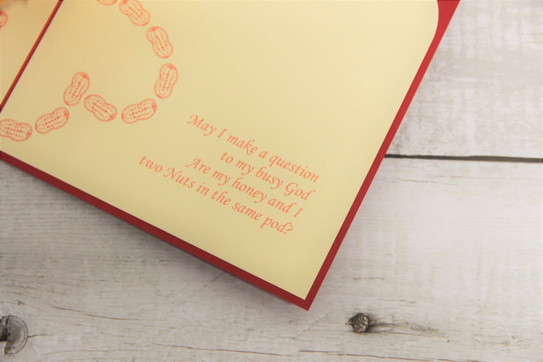 Nut Couple Pop Up Card