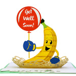 Load image into Gallery viewer, Mr. Motivational Banana Pop Up Card
