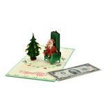 Load image into Gallery viewer, Santa Claus And Christmas Tree Pop Up Card
