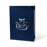 Load image into Gallery viewer, Funny Santa &amp; Reindeers Christmas Pop Up Card
