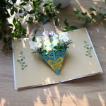 Load image into Gallery viewer, Flower Bouquet Pop Up Card
