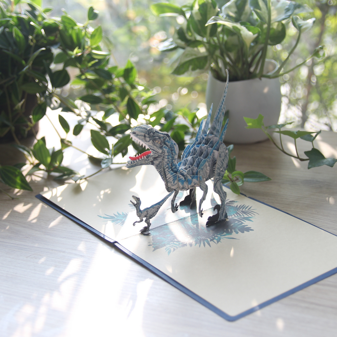 T-rex Dinosaur Pop Up Card
