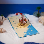 Load image into Gallery viewer, Romantic Grandparents on Beach Pop Up Card
