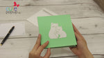Load and play video in Gallery viewer, Baby and Mom Kitten Pop Up Card

